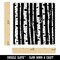 Birch Wood Trees Solid Background Self-Inking Rubber Stamp Ink Stamper